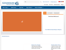 Tablet Screenshot of gundogdu.co